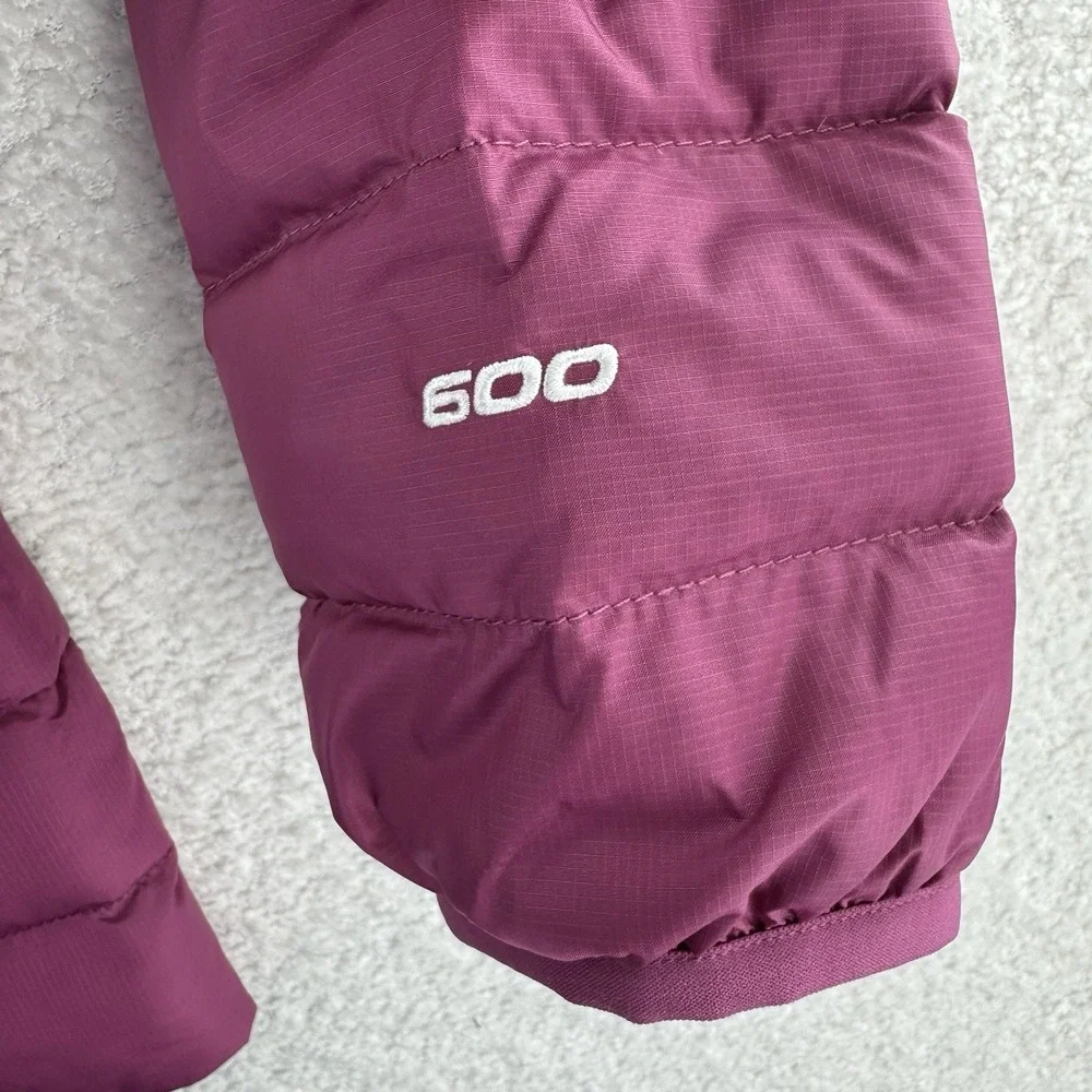 The North Face Minoqua Down Puffer Jacket Mens Large Cyber Berry Pink $220